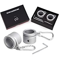 SCSpecial Anillos de mástil de Bandera Anillos de Montaje de mástil de Bandera Giratorio de 360 ​​° con mosquetones…